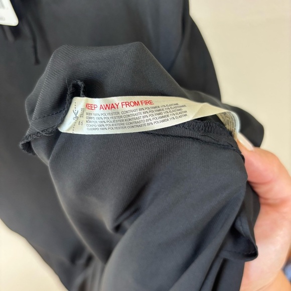 Free People Countryside Satin Lace Maxi Slip Dress Black & Blue Size Small NWT - Picture 8 of 9